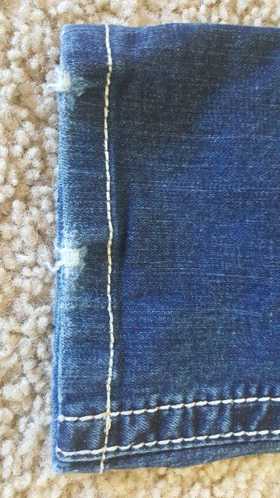 How to stitch denim with two thick threads | Crafty Amino
