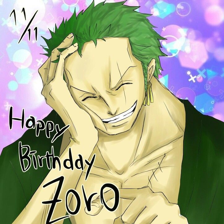 🎉Happy Birthday Zoro🎉 | One Piece Amino