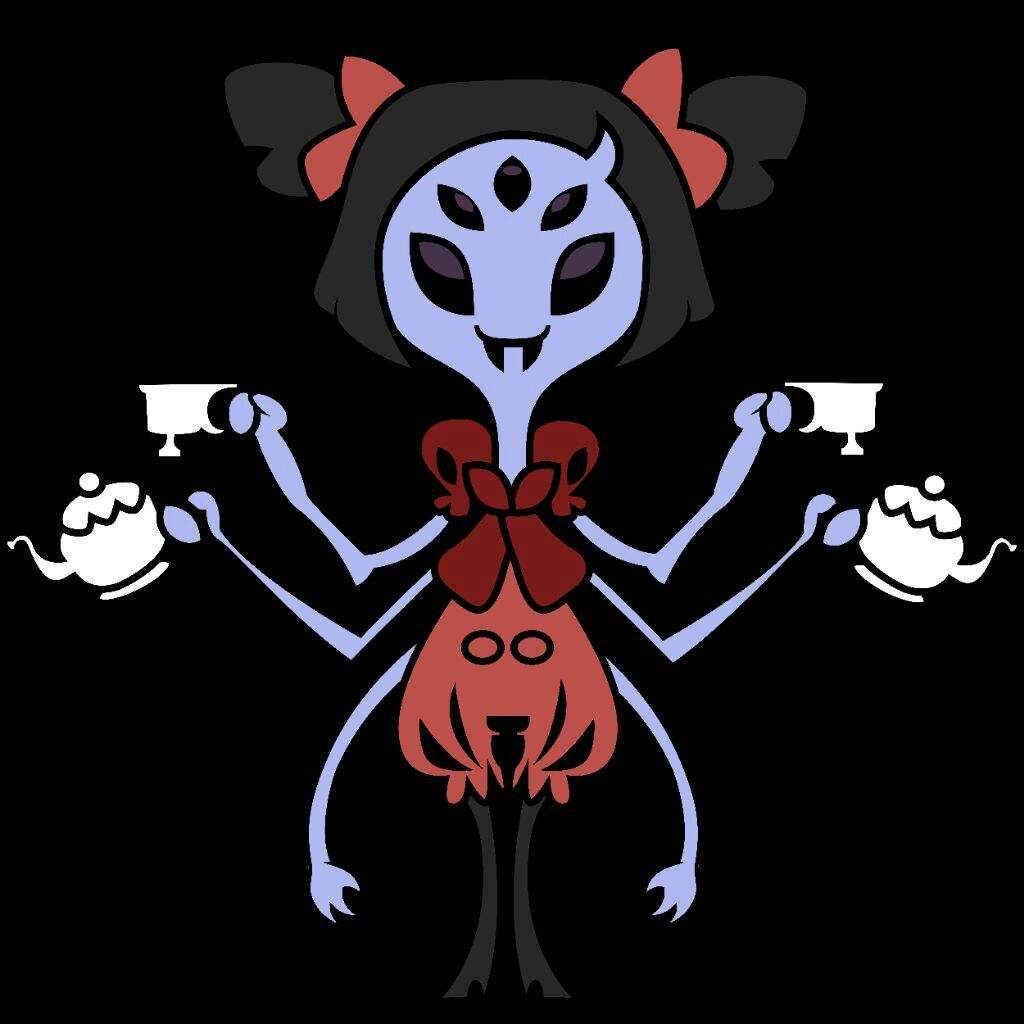 Dibujo de Muffet.