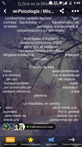 Bacilofobia miedo a que