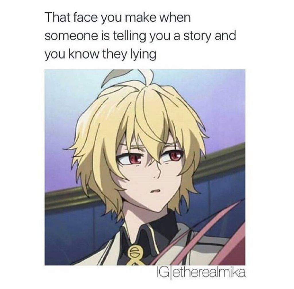 Owari No Seraph Meme Anime Amino