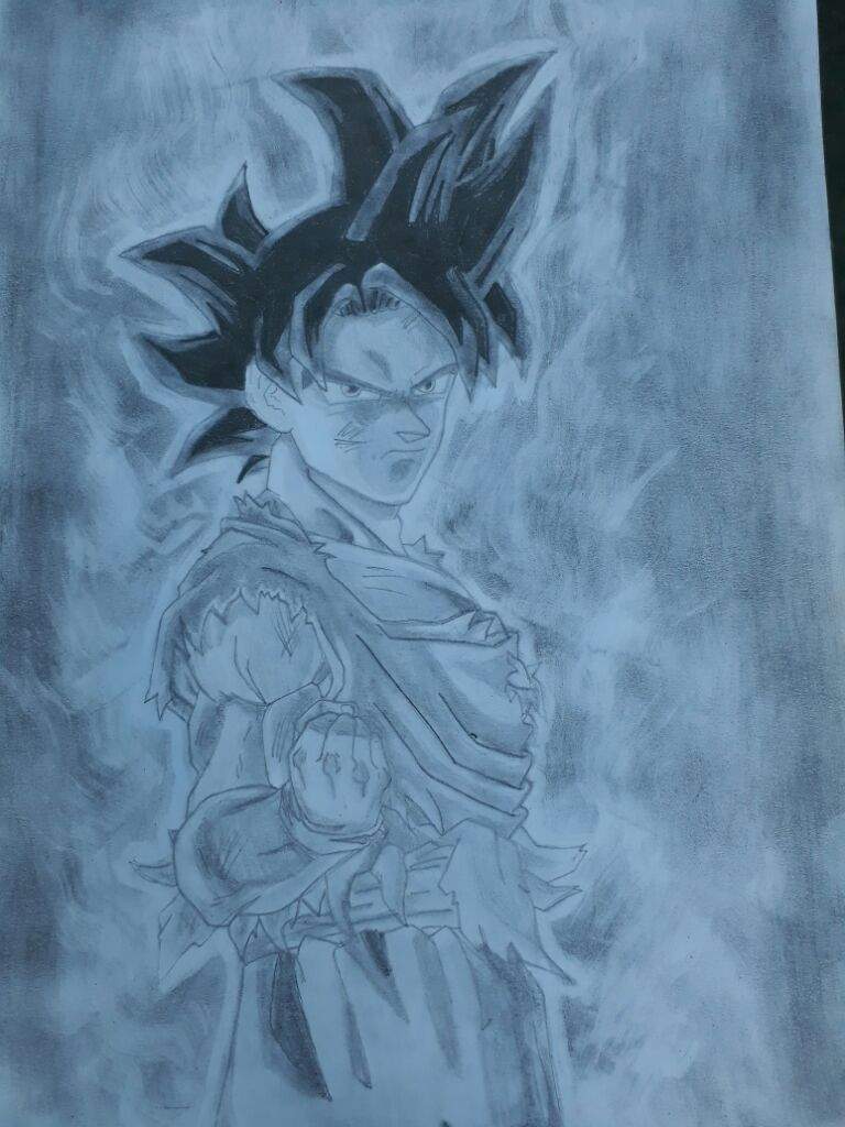 Goku migatte no gokui (dibujo a lapiz) | DibujArte Amino
