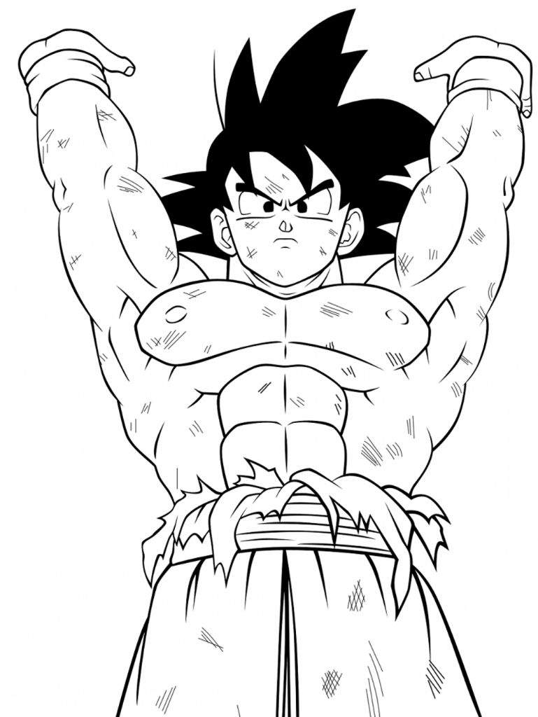 Dibujando a Goku lanzando la Genkidama | DRAGON BALL ESPAÑOL Amino