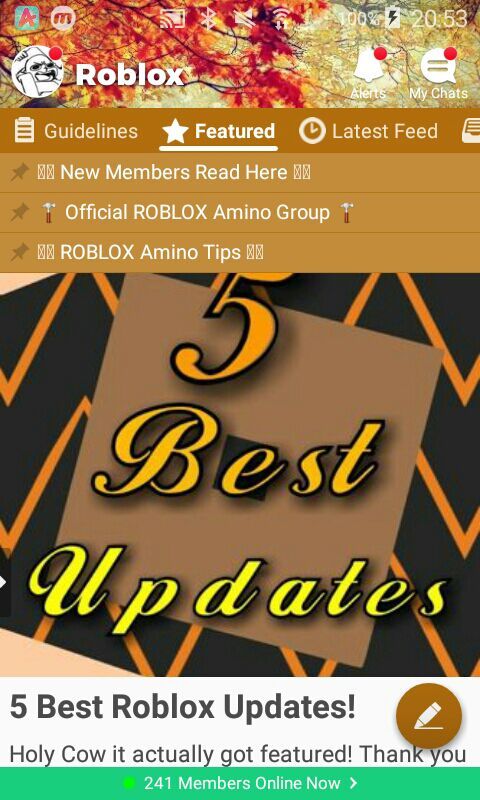 5 Best Roblox Updates Roblox Amino - this new roblox update is awesome