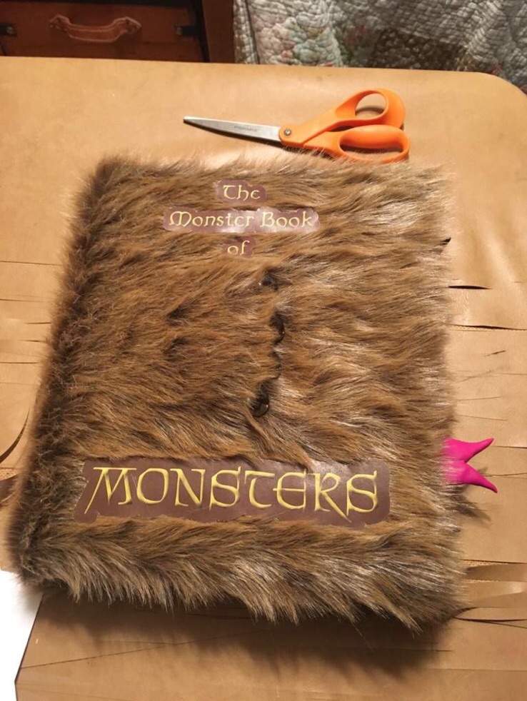 DIY Monster Book of Monsters!!!! Harry Potter Amino