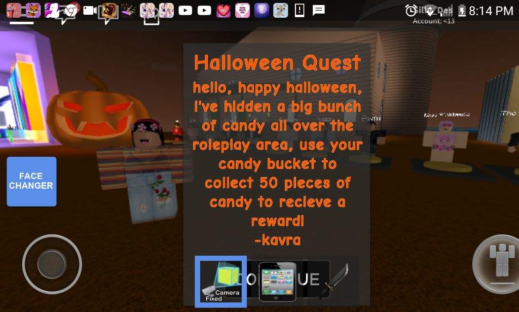 Halloween Karva Thing Roblox Amino - roblox candy bucket