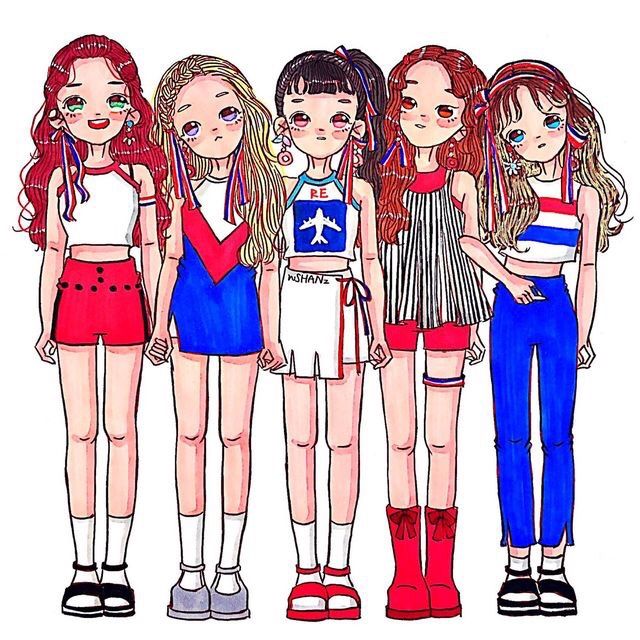 Red Velvet FanArt ️ | Red Velvet Amino