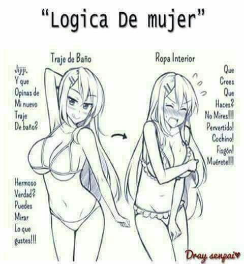 La logica de las mujeres | Memes Amino • Español Amino