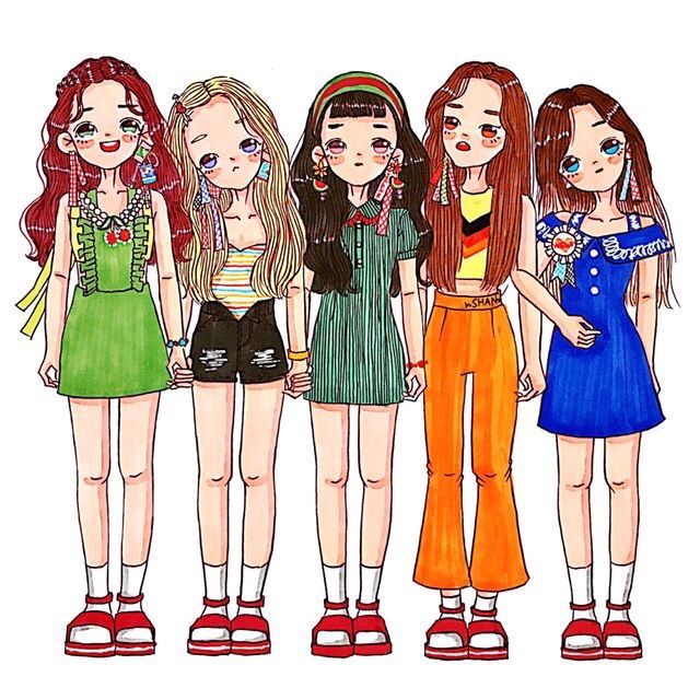 Red Velvet FanArt ️ | Red Velvet Amino