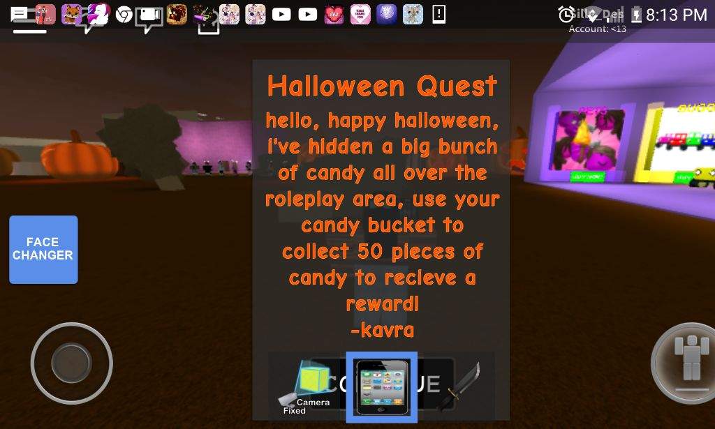 roblox candy bucket