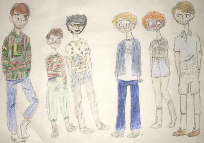 Losers club teenager fanart | Official IT Amino Amino