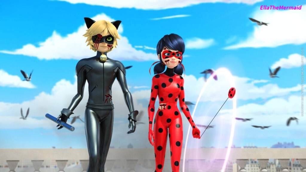 Ladybug And Chat Noir Injured Miraculous Amino