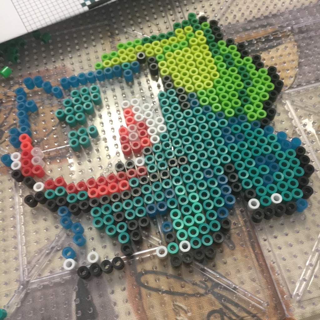 Bulbasaur Bead Art | Pokémon Amino