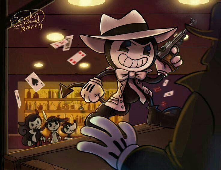 Bendy And The Ink Machine Tommy Gun Teoria: Quem era o dono da Tommy Gun? | Bendy and the Ink Machine PTBR