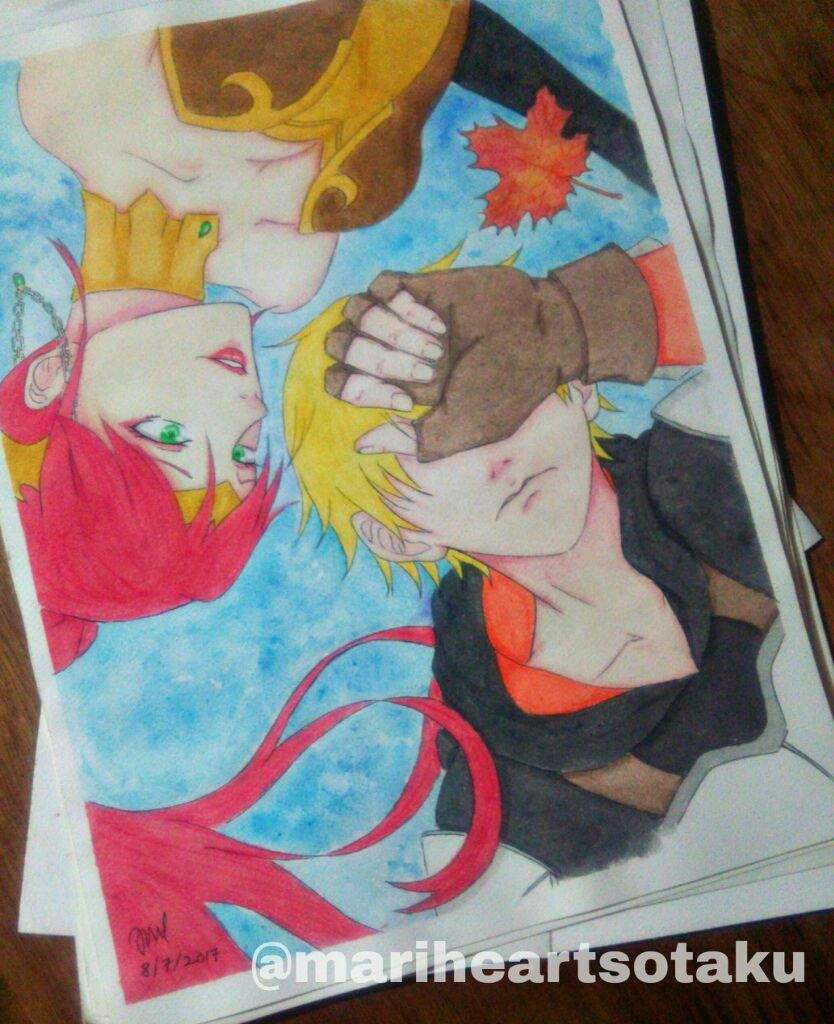 Fanart Jaune X Pyrrha Anime Art Amino