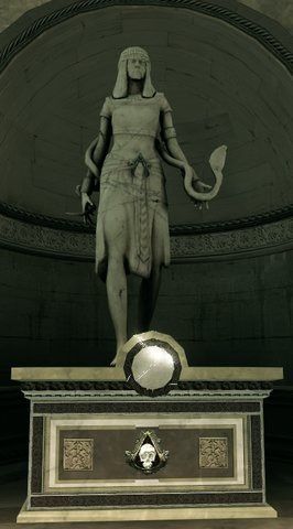 assassin's creed aya statue
