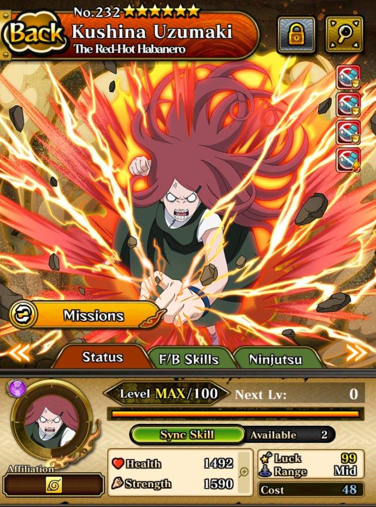 How To 99 Luck And Ultimate Your Characters Naruto Blazing Amino