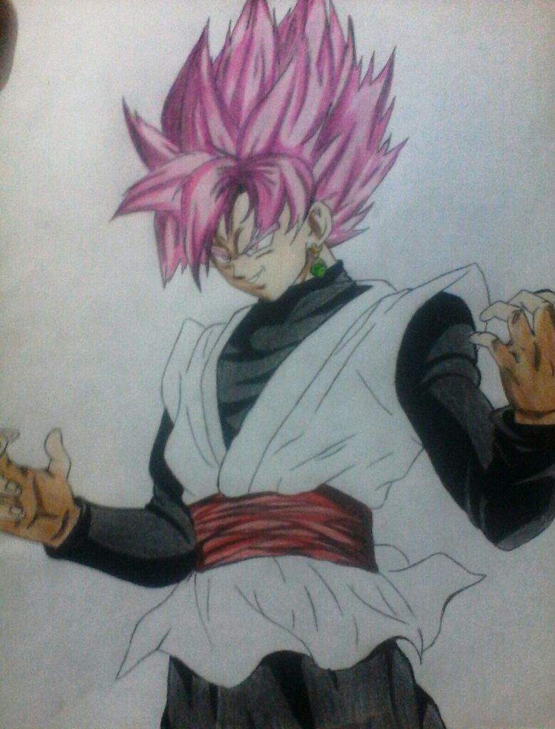 [39+] Dibujos De Black Goku Ssj Rose Para Colorear