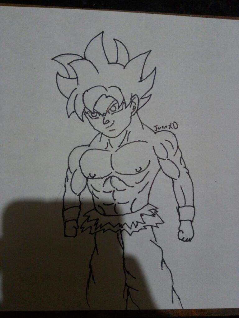 Goku Ultra Instinto Fanart 