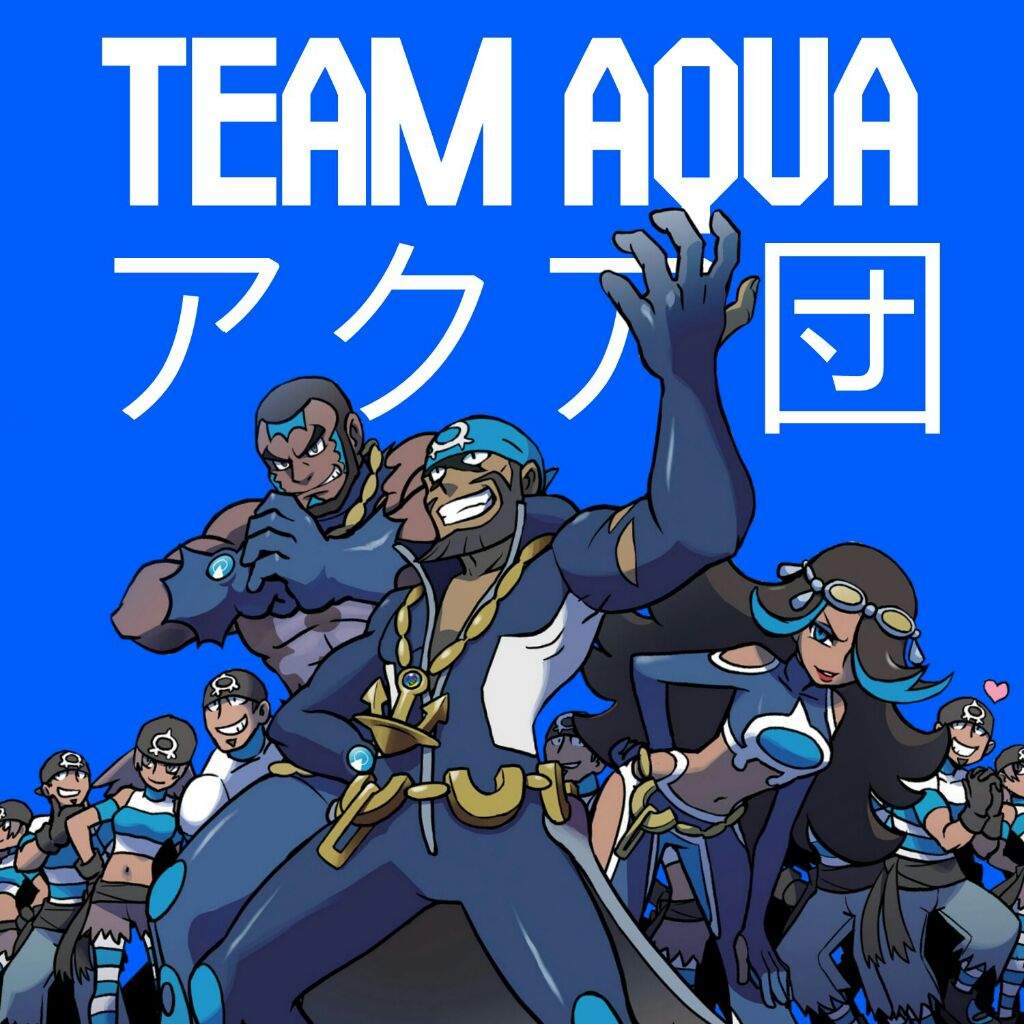 Team Aqua アクア団 Wiki Pokemon Amino - team magma roblox