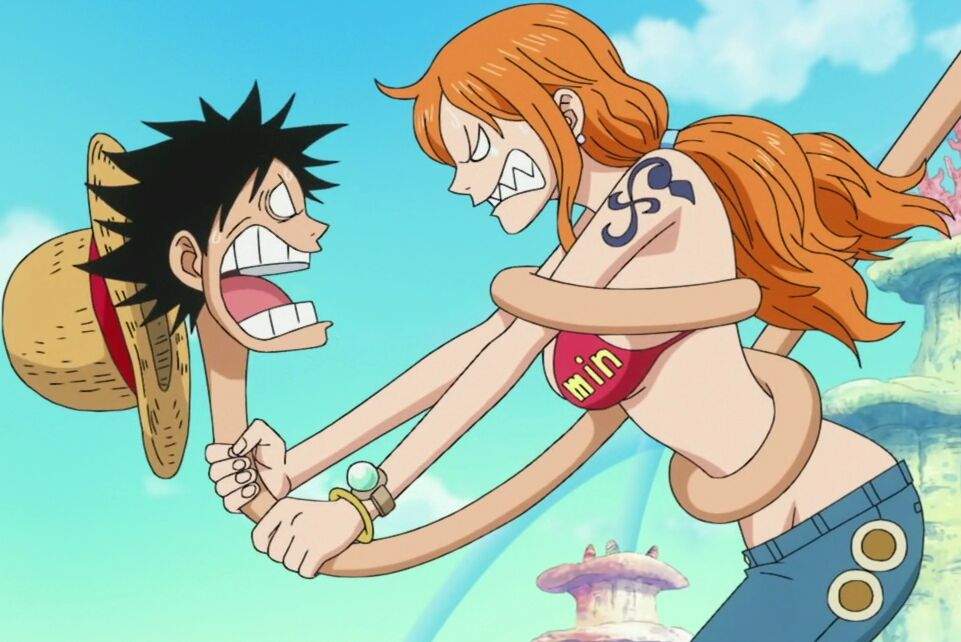 Luffy vs Nami | One Piece Amino