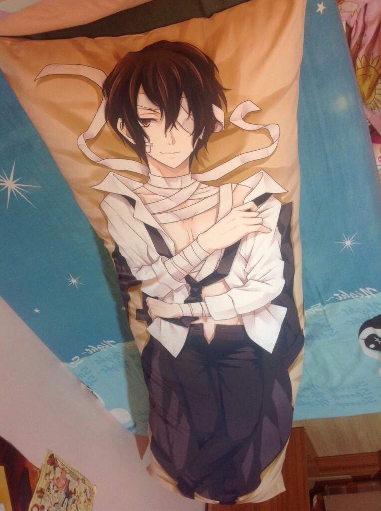 dazai bungou stray dogs body pillow