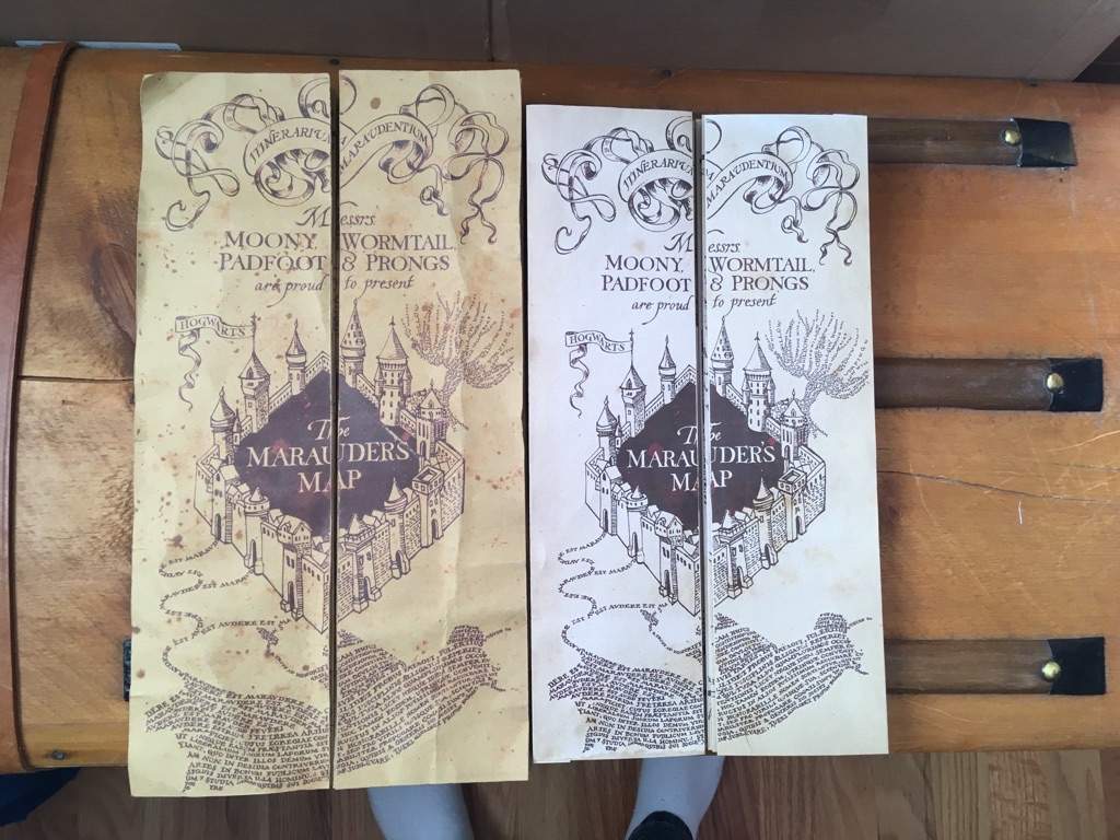 DIY Marauder s Map Harry Potter Amino