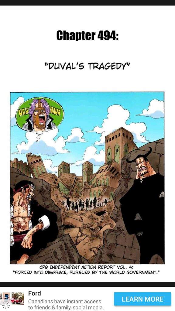 Cp9 Independent Action Report One Piece Mini Story Pt 1 One Piece Amino