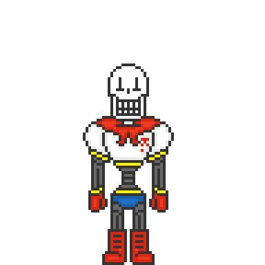 Papyrus Overworld Sprite (my version) | Undertale Amino