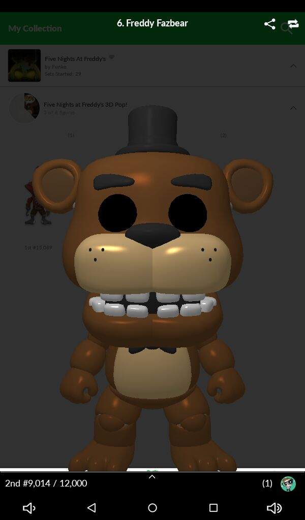 freddy fazbear funko