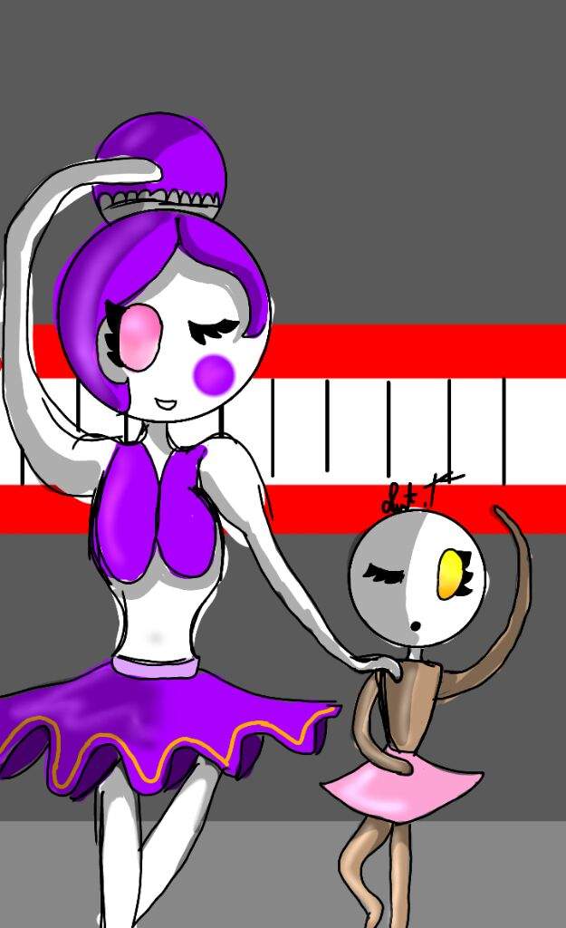 Minireena and Ballora bonding time | Five Nights At Freddy's Amino