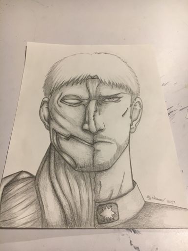 Reiner Braun Drawing | Attack On Titan Amino