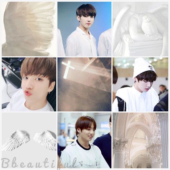 Jungkook Angel aesthetic | BTS ARMY's Moodboards Amino
