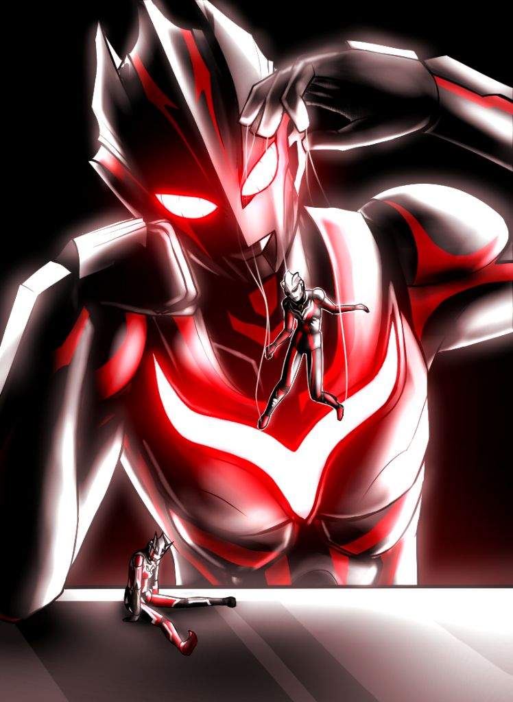 Fan art of all the Evil/Imit/Dark Ultra | Ultraman Central Amino Amino