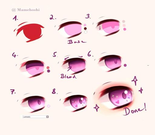 Chibi eye tutorial | Art Amino