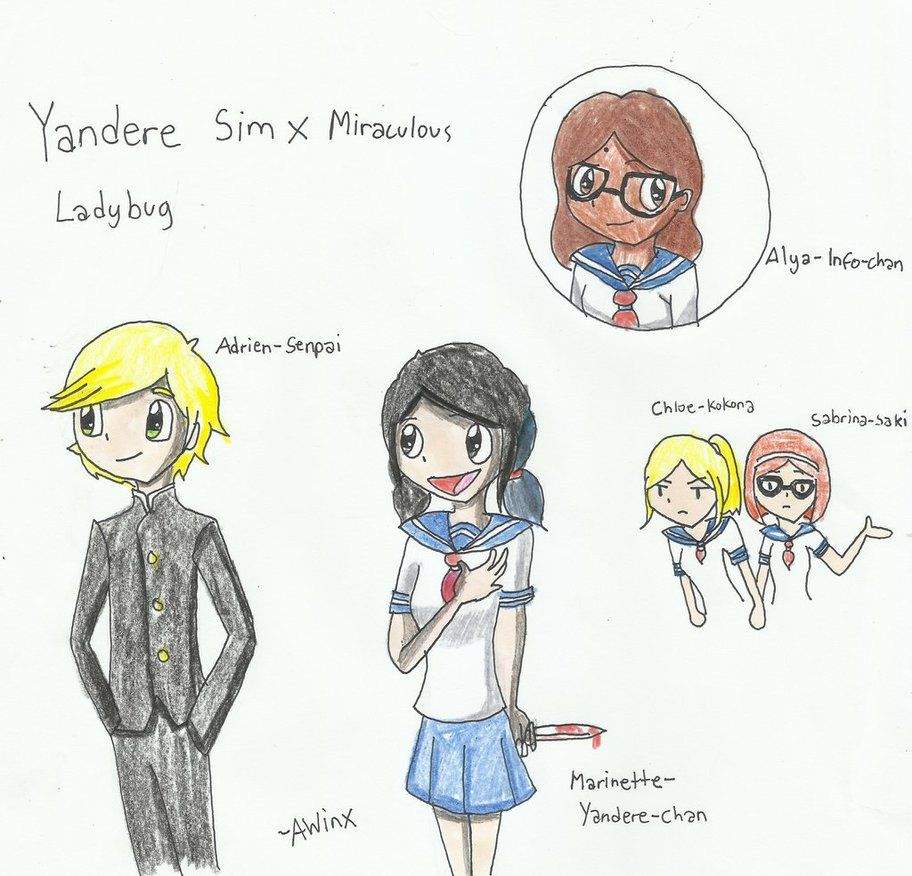 If Miraculous Was Like Yandere Simulator Miraculous Amino