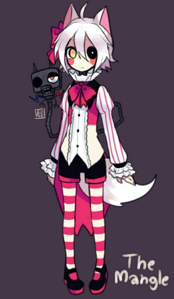 Five nights at freddys anime mangle
