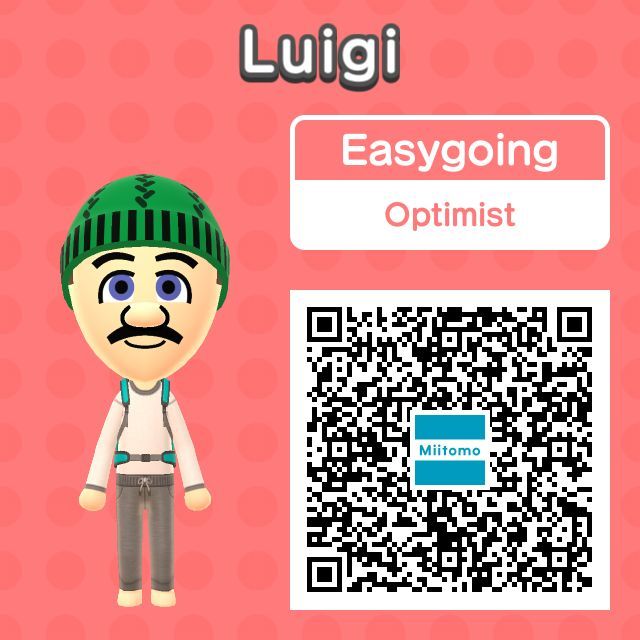 Luigi in mii | Mario Amino