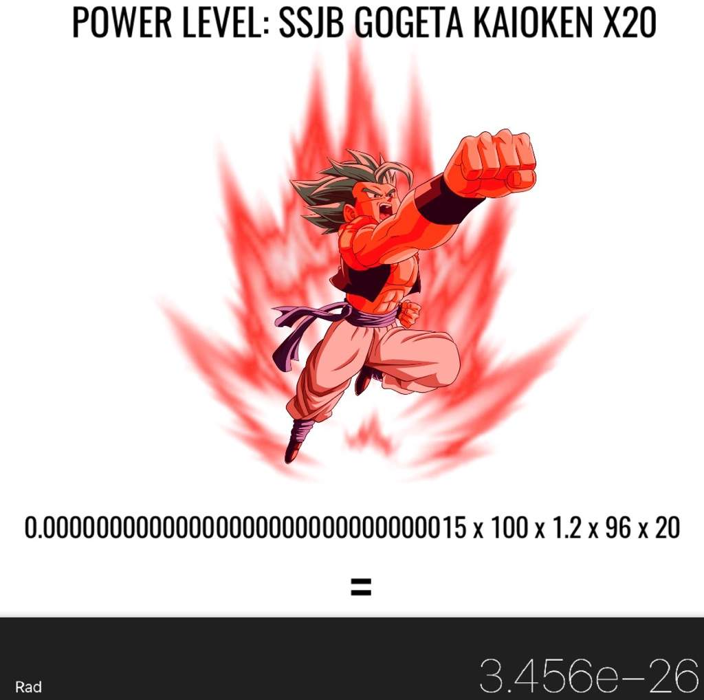 gogeta ssj 20