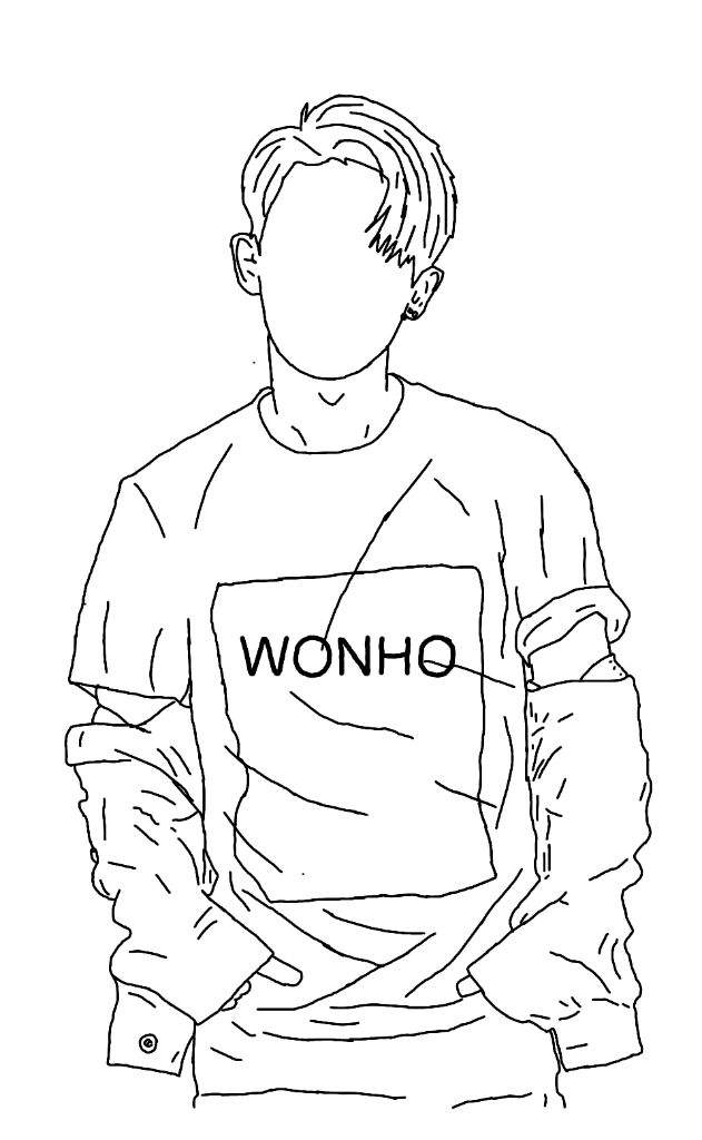 Wonho fanart | MONBEBE Amino