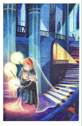 Image Granger Kawaii Drawing Potter Weasley Image 3677556