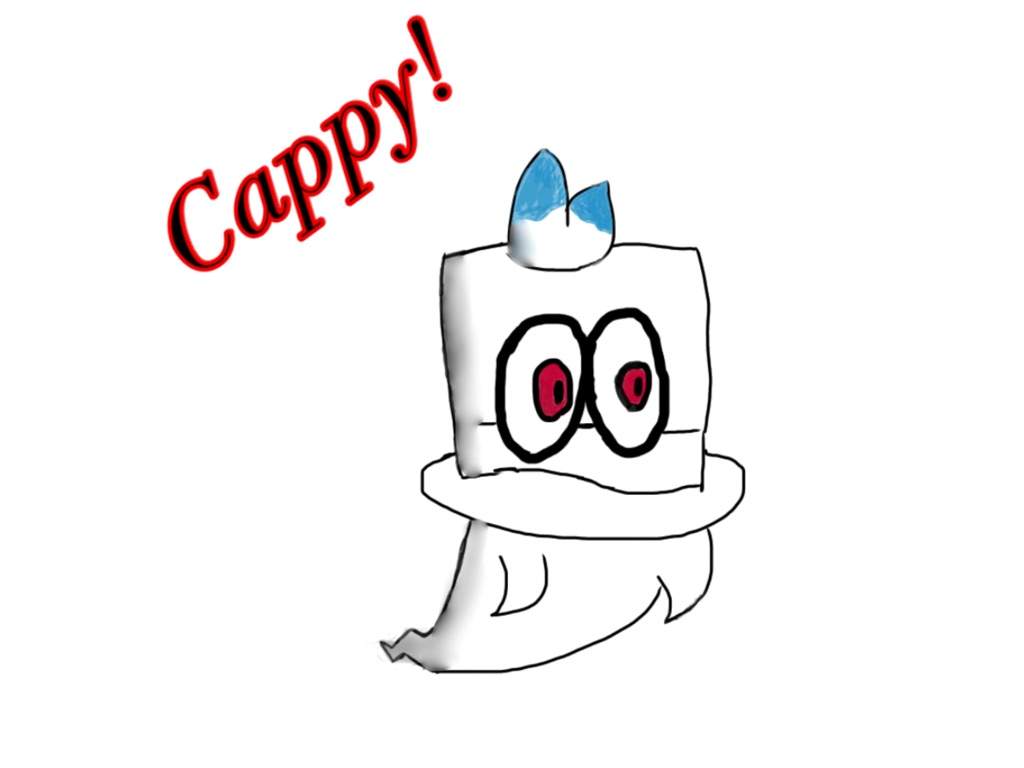 Cappy! (My first ever digital art!) | Mario Amino