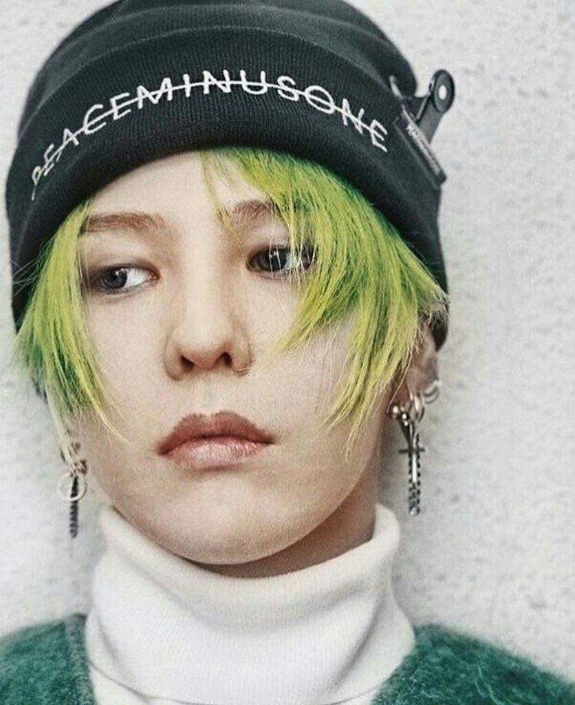 Green Hair Appreciation post 👏👏 | GDragon Amino