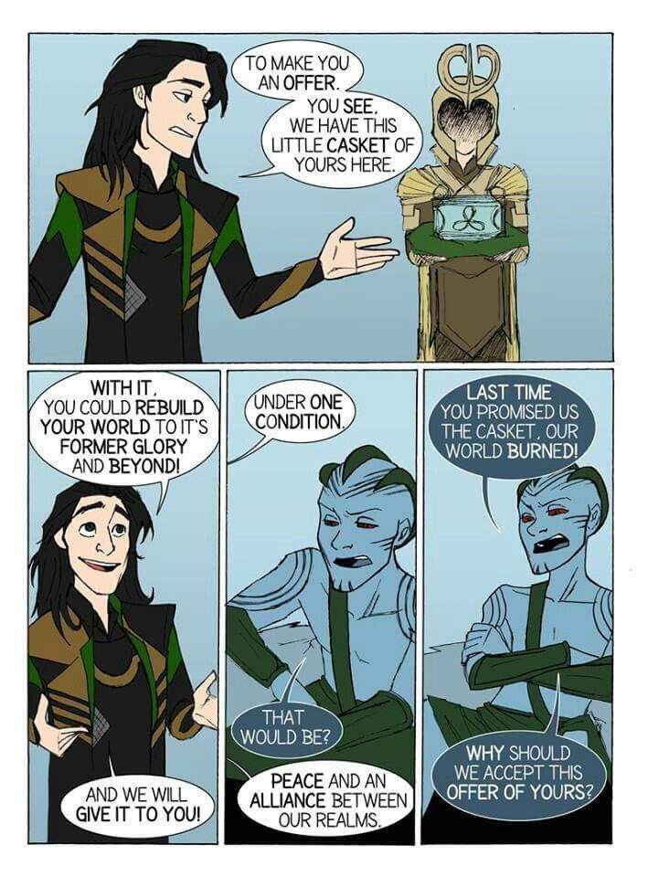 Small Loki Comic *not mine* | Marvel Cinematic Universe Amino