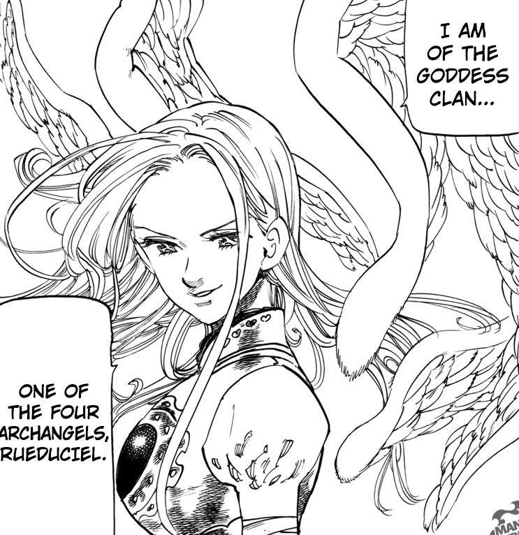 picture Goddess Margaret Seven Deadly Sins nanatsu no taizai chapter 244 analysis