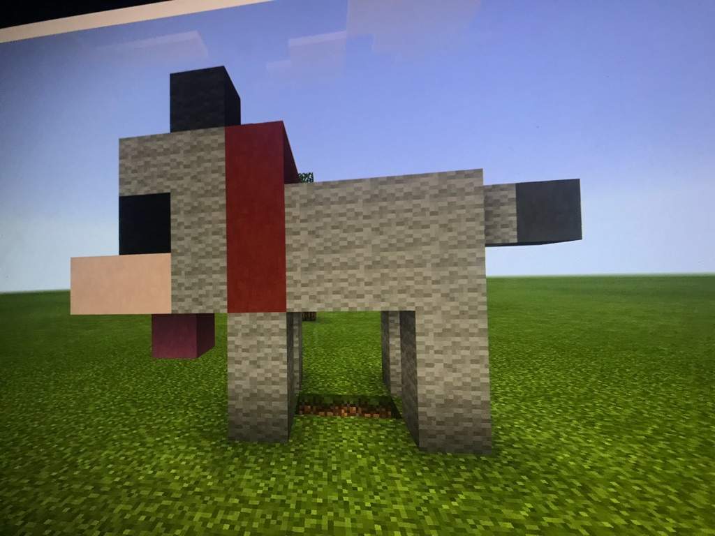 How To Build A Dog In Minecraft