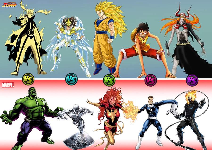 Anime Vs Comics Crossover Event Anime Amino