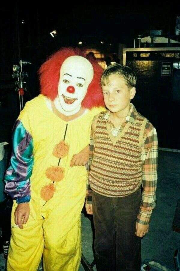 Rare Behind The Scenes Of Stephen King's IT, Pennywise Aka Tim Curry ...