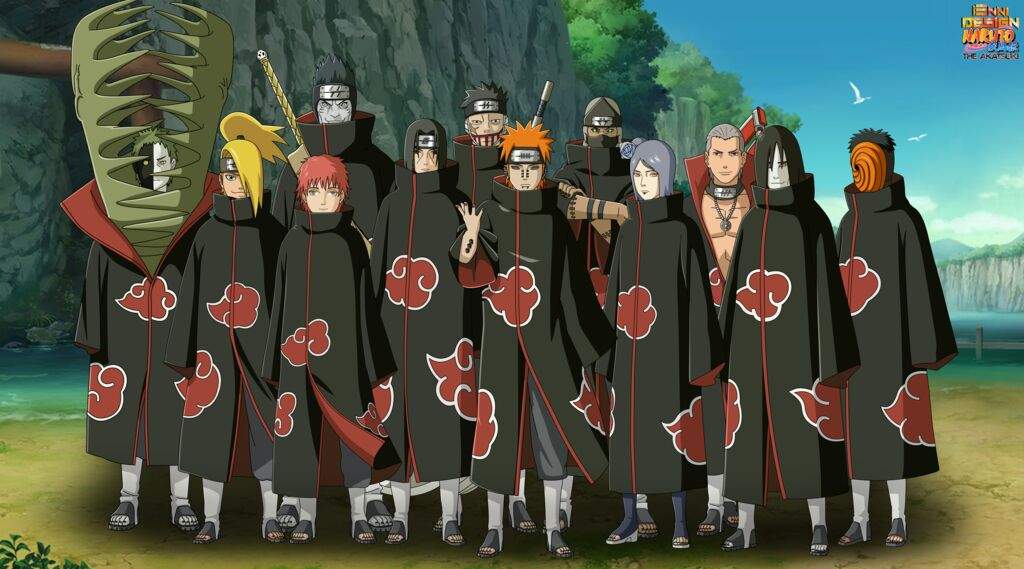 Organizacion Akatsuki Wiki Amino Saga Naruto Amino