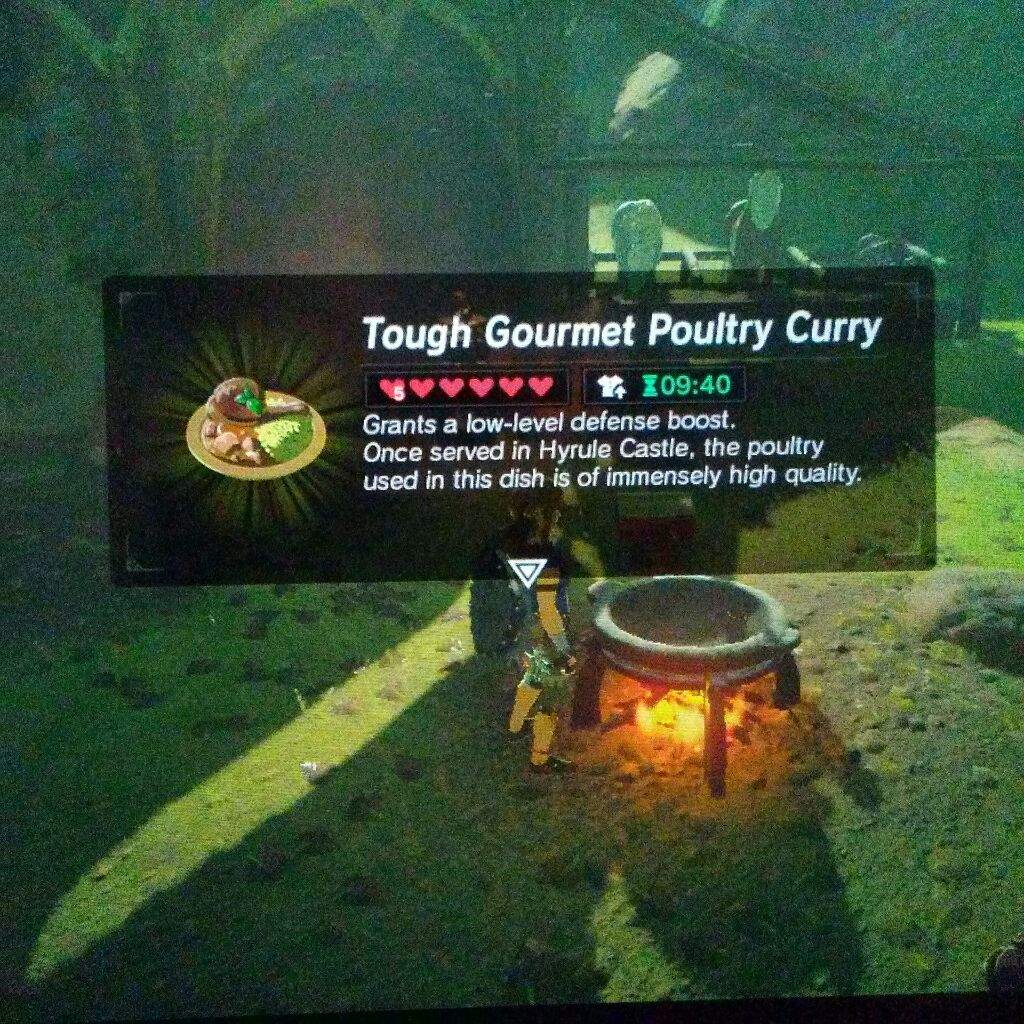 breath of the wild 5 temporary hearts recipe